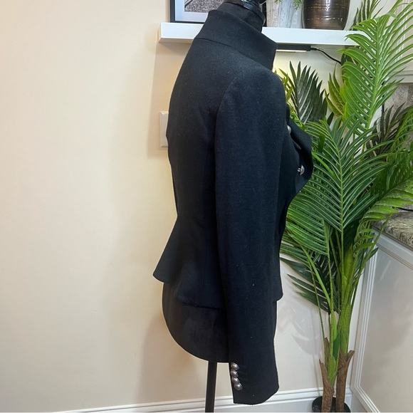 Ann Taylor Wool Double Breasted Military Style Jacket 0 - Picture 7 of 8